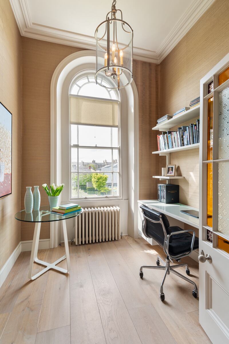 An office lies on the first floor return. Photograph: Angela Mujica