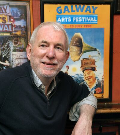 Saw Doctors manager Ollie Jennings in Tigh Neachtain at Cross Street in Galway, May 2017. Photograph: Joe O’Shaughnessy