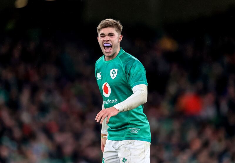 Munster’s Jack Crowley has been named in Andy Farrell's Six Nations squad. Photograph: Dan Sheridan/Inpho