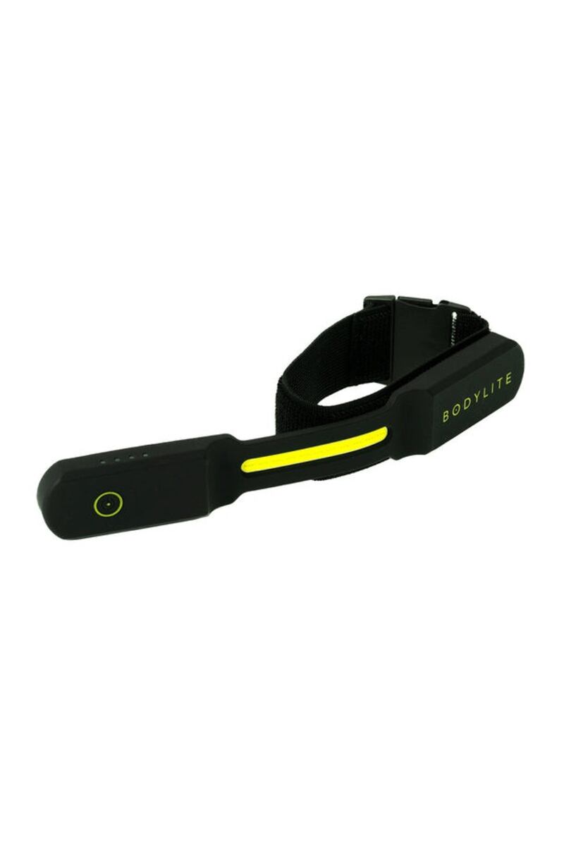 LED light with high vis stripe