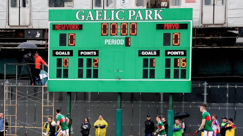 Construction work to revamp Gaelic Park is expected to get underway ahead of the game between New York and  Sligo. Photograph: Andy Marlin/Inpho