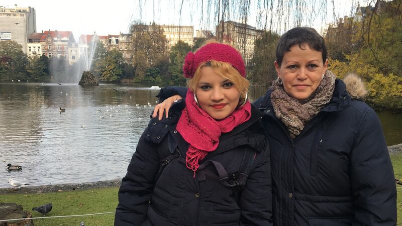 Mexican human rights activists Maria Esmeralda Saldana and Cristina Auerbach, who visited Ireland recently. Photograph: Peace Brigades International