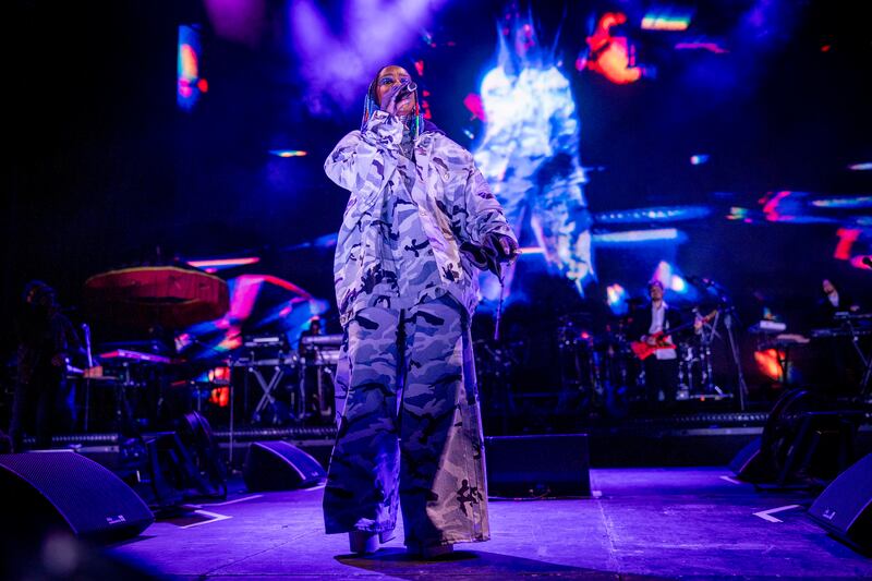 Lauryn Hill at 3Arena in Dublin. Photograph: Tom Honan