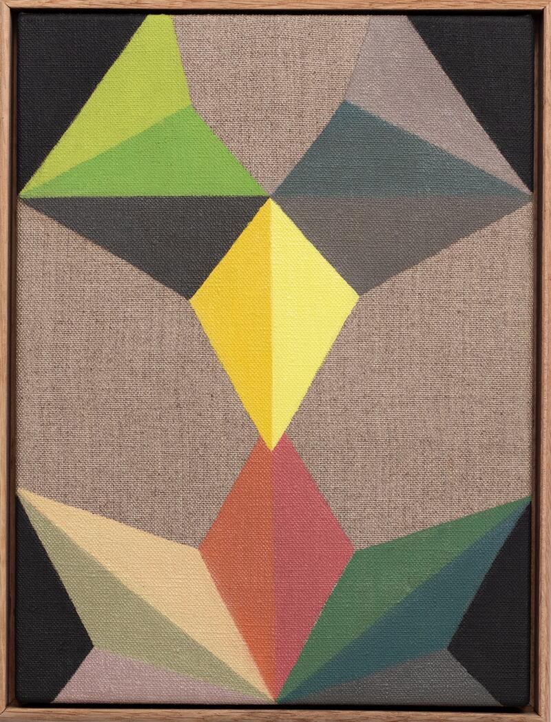 Coloured into Shape: Moon, Valley, Dew, Death No 146, by Orla Whelan