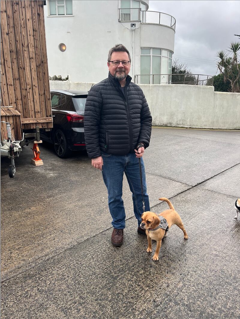 Ian McColl from Dún Laoghaire says he would use the sauna. Photograph: Sarah Slater