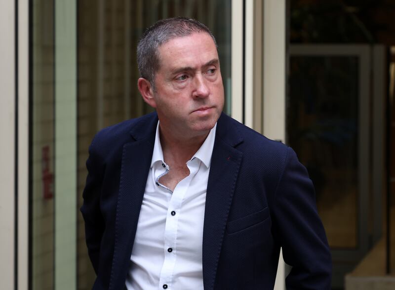 Noel Kiely, a brother of the late Martina Kiely, leaving Dublin District Coroner's Court on Tuesday. Photograph: Colin Keegan/Collins