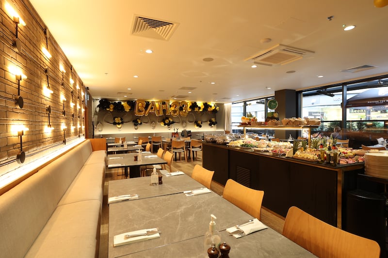 Inside BAH33º restaurant. Photograph: Nick Bradshaw/The Irish Times
