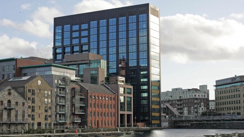 The Google building at Barrow Street, Grand Canal Dock, Dublin.  Photograph: Eric Luke