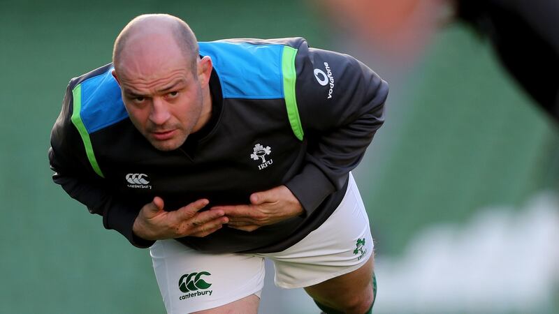 Ireland captain Rory Best. Photograph: Dan Sheridan/Inpho