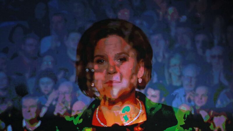 Sinn Féin leader Mary Lou McDonald signalled she was open to becoming a minority partner in a government led by either Fine Gael or Fianna Fáil. Photograph: Nick Bradshaw