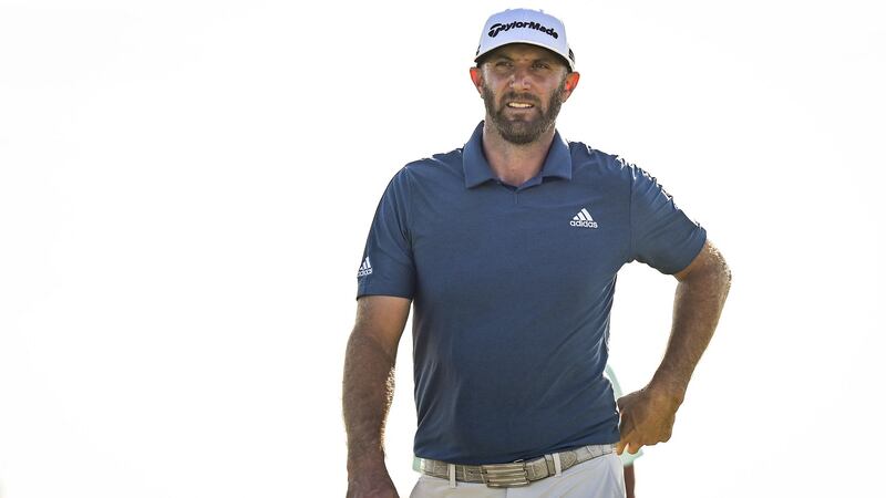 Dustin Johnson. Photograph:  Keyur Khamar/PGA Tour via Getty Images