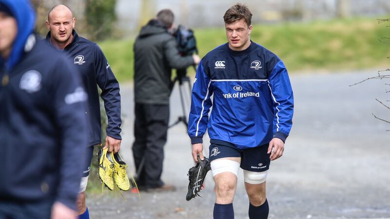 Leinster’s Josh van der Flier: named the Nevin Spence Young Player at the Irupa Awards. Photograph: Gary Carr/Inpho