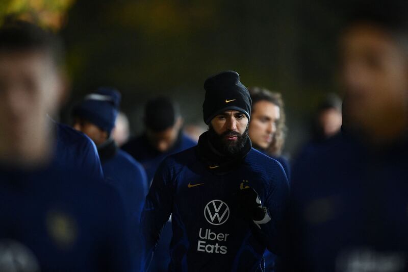 Karim Benzema: the French striker is the current Ballon D’Or holder, but injuries have meant he’s played three matches in three months in La Liga. Photograph: Franck Fife/AFP/ via Getty Images