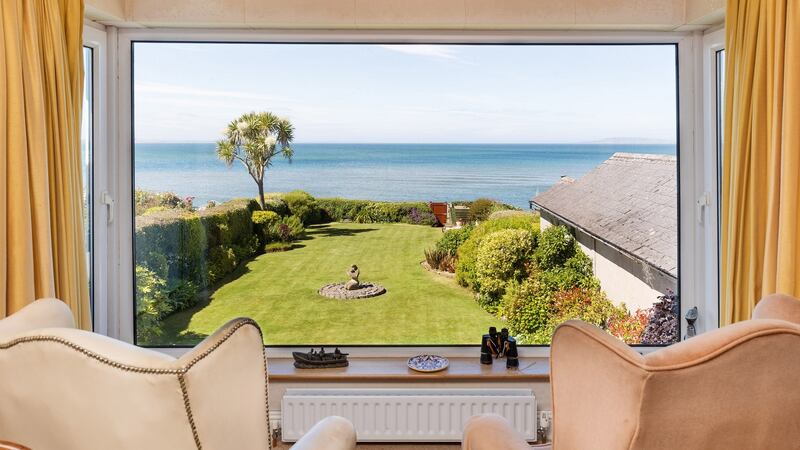 Sea view from living room