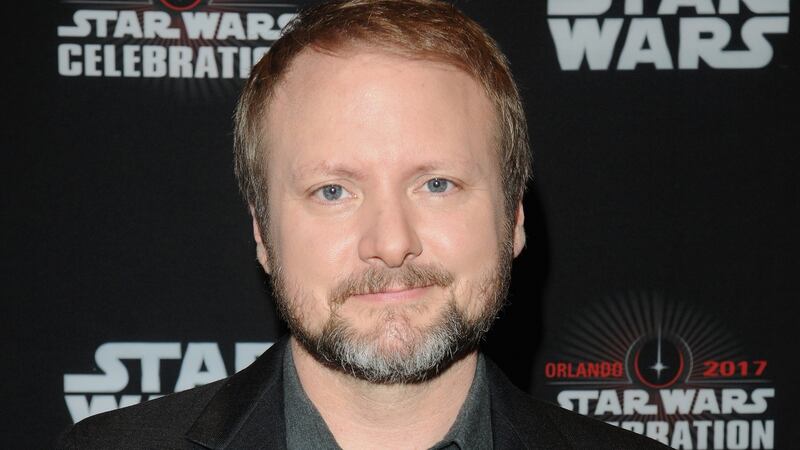 Rian Johnson who is the director of the forthcoming  Star Wars: The Last Jedi, will write and direct the new Star Wars trilogy. Photograph:   Gerardo Mora/Getty Images for Disney