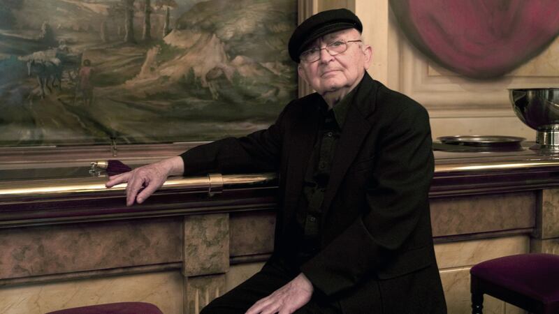 The Cernivitsi-born novelist Aharon Appelfeld  spoke German with his parents, Yiddish with his grandparents, Ukrainian with people from the countryside and Romanian at school. Photograph: Philippe Merle/AFP via Getty