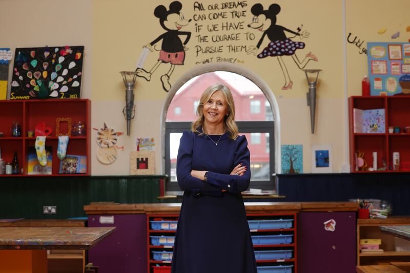 Dee Ahearn  has focused on making Barretstown’s income sustainable. Photograph: Alan Betson

