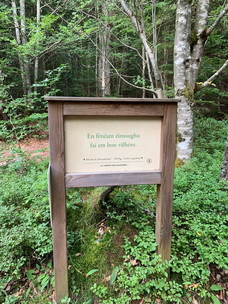 Linguistic tourism on the Chemin des proverbes, Le Chambon-sur-Lignon