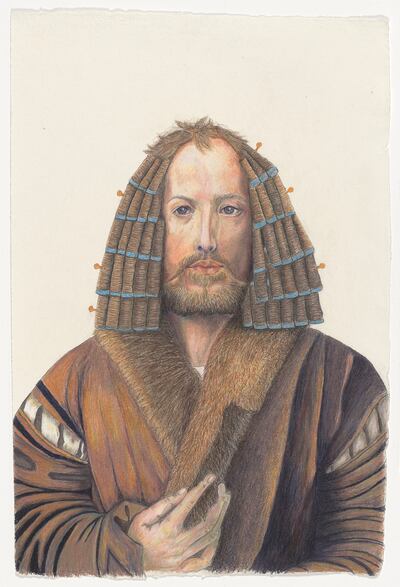 Albrecht Dürer: Spiral Wind (2021) by Amanda Jane Graham.  Photograph: Dickon Whitehead