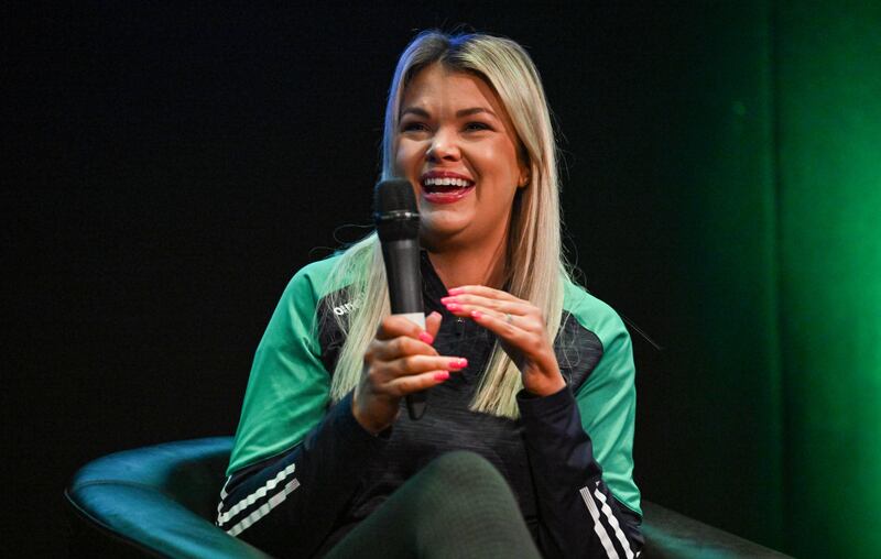 Irish para-dressage athlete Sarah Slattery. Photograph: Seb Daly/Sportsfile