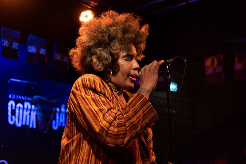 Macy Gray surprises fans with an electrifying intimate pop-up performance at Coughlans to kick of Morcheeba wowed audiences at Cork Opera House during the Cork Jazz Festival. Photograph: Darragh Kane