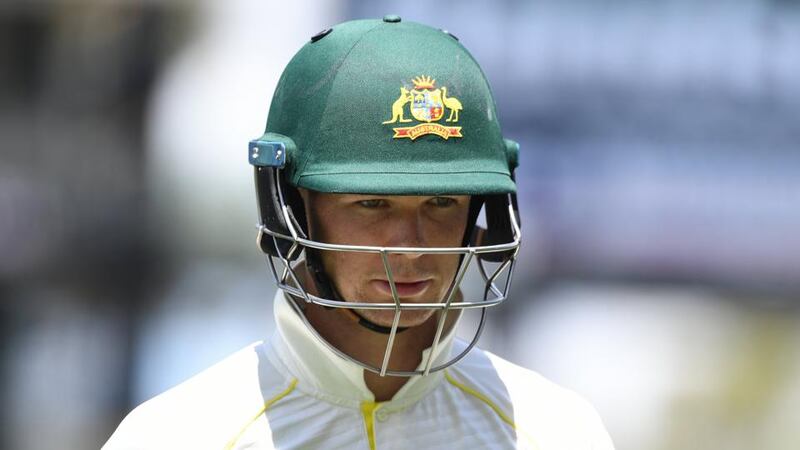 Peter Handscomb’s place in the Australia side for the third Test in Perth is under threat. Photograph: Dave Hunt/EPA