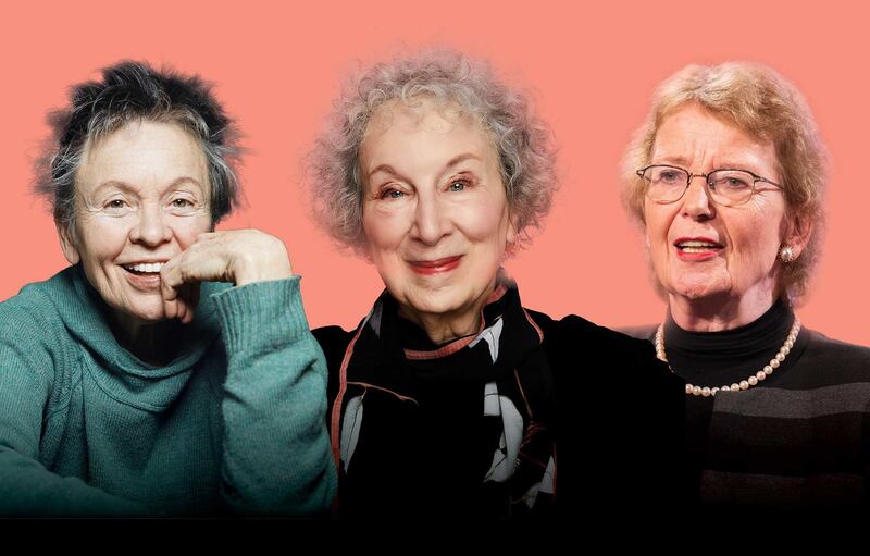 Laurie Anderson, Margaret Atwood and Mary Robinson