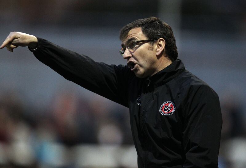 Pat Fenlon: 'It is about handling the pressure of wanting to be successful, that's why recruitment is key.' Photograph: Dan Sheridan/Inpho