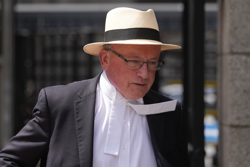 Judge Alexander Owens outside the High Court in Dublin. Photograph: Brian Lawless/PA Wire
