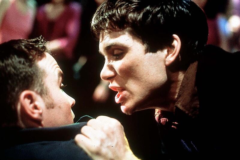 Cillian Murphy (right) in the 2001 film version of Disco Pigs