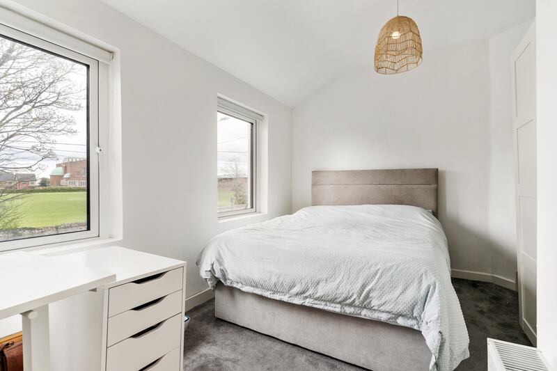 The main bedroom in the property