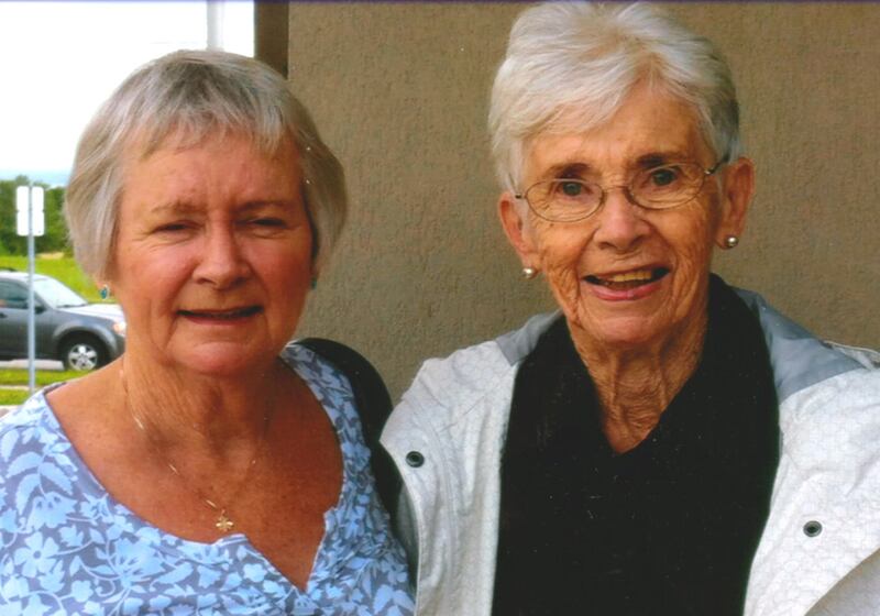 Claire and Betty Baldwin left Turners Cross, Co Cork for London, Ontario in 1955.