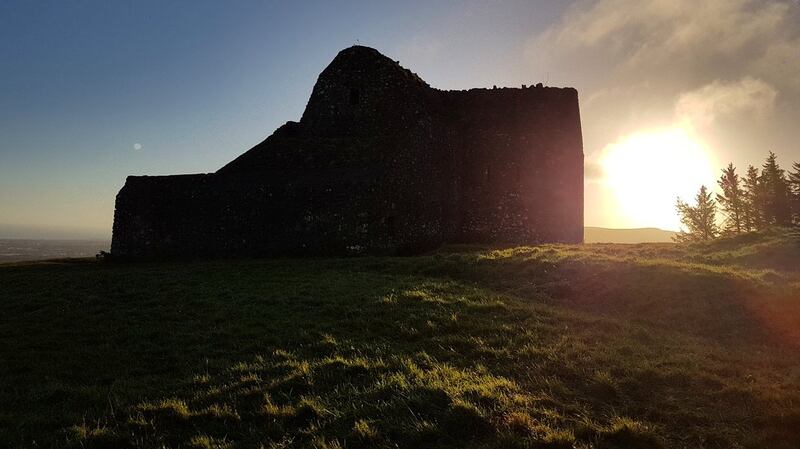 An archaeological excavation at the Hellfire Club in the Dublin mountains has uncovered what is believed to be an ancient passage tomb. Photograph: Abarta Heritage