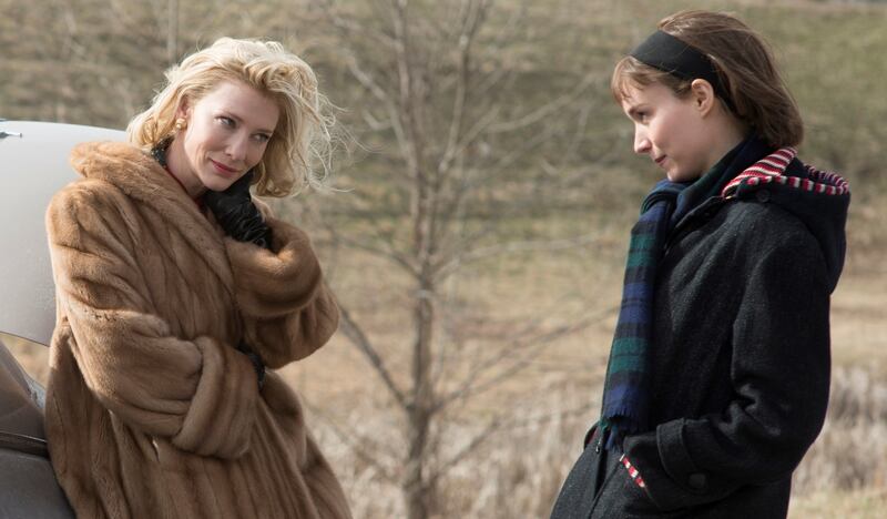 On Netflix: Cate Blanchett and Rooney Mara in Carol