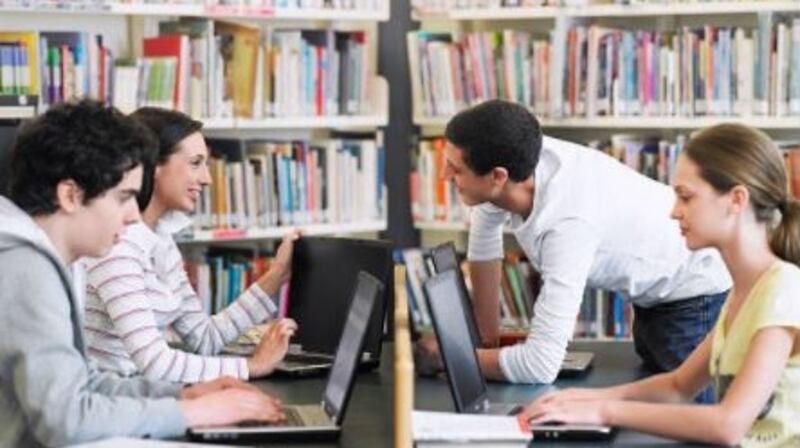 Six out of eight Irish top-ranked colleges have fallen down international rankings. Senior academics say  caps on staffing, growing student numbers and a decade of under-investment are to blame. File photograph: Getty Images