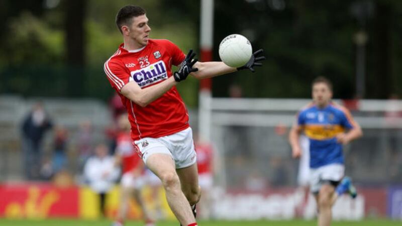 Luke Connolly’s goal helped Cork past Tipperary. Photograph: Tommy Dickson/Inpho