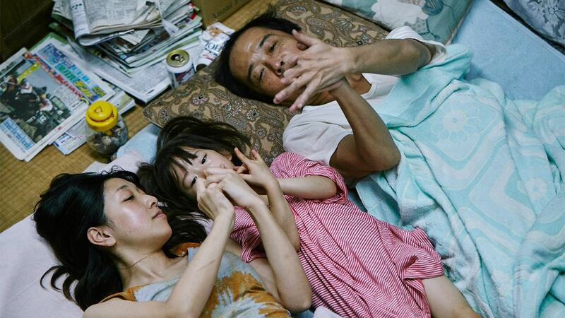 Lily Franky and Sakura Andô in Shoplifters