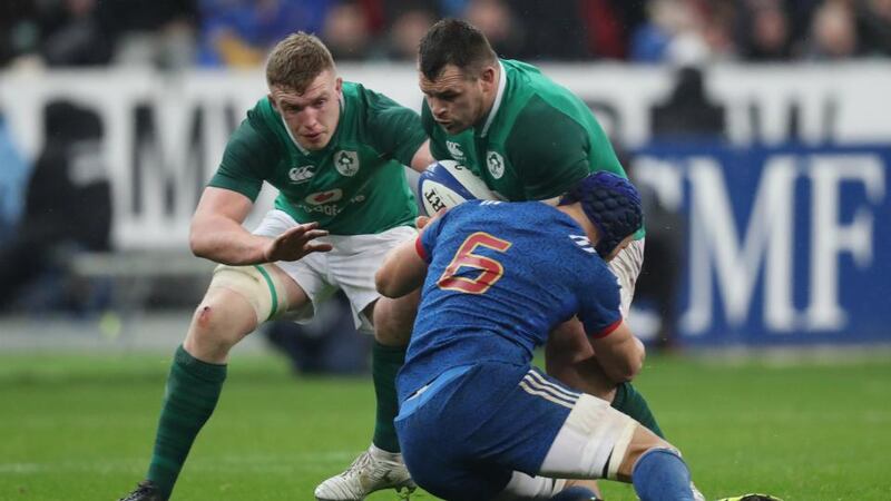 Cian Healy:“We don’t worry about how many tries we are going to score.” Photograph: Billy Stickland/Inpho