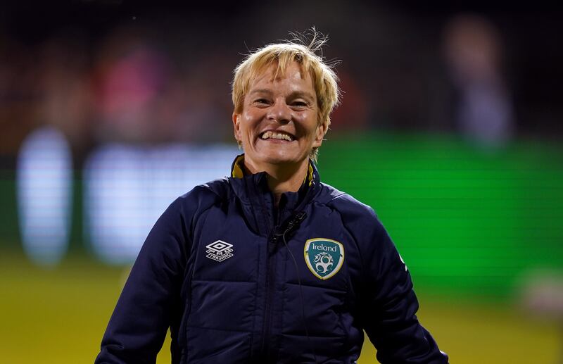 Republic of Ireland manager Vera Pauw presided over the women's team's first-ever qualification for the World Cup. Photograph: Brian Lawless/PA Wire