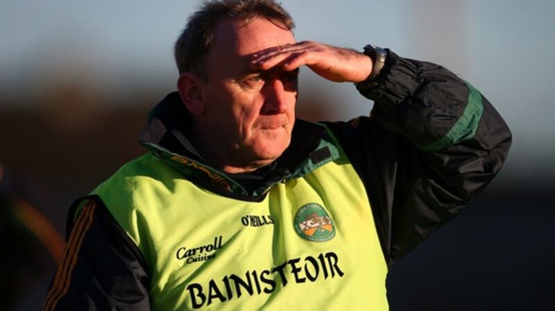 Offaly boss Pat Flanagan. Photograph: Cathal Noonan/Inpho