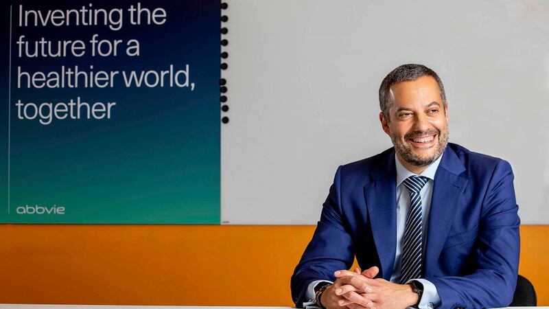 Andres Rodrigo, general manager at AbbVie’s Commercial site in Citywest, Dublin
