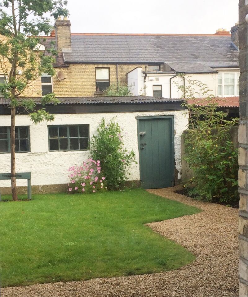 The garage offers scope to be used as a working-from-home space
