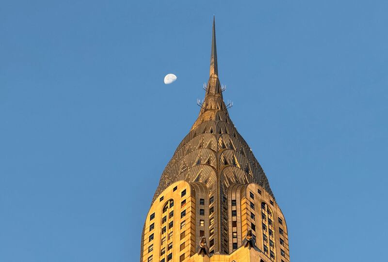Manhattan's Chrysler building is owned by Signa. Photograph: Daniel Slim/AFP/Getty
