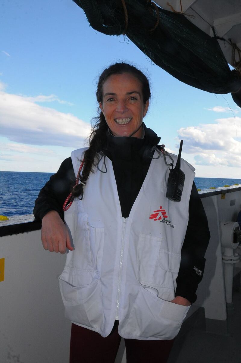 Aoife Ní Mhurchú: “They told us heart-wrenching stories of the violence and abuse they endured.” Photograph: MSF