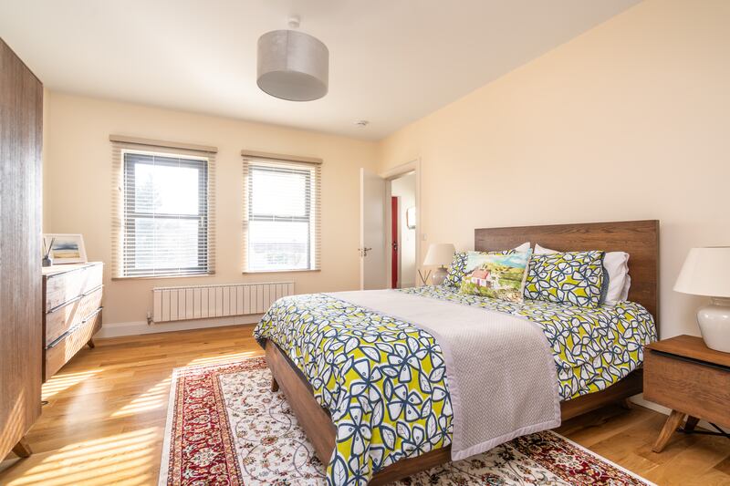 One of the four double-bedrooms 