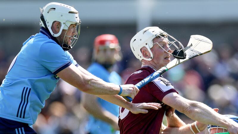 Galway's John Fleming. Photograph: Laszlo Geczo/Inpho
