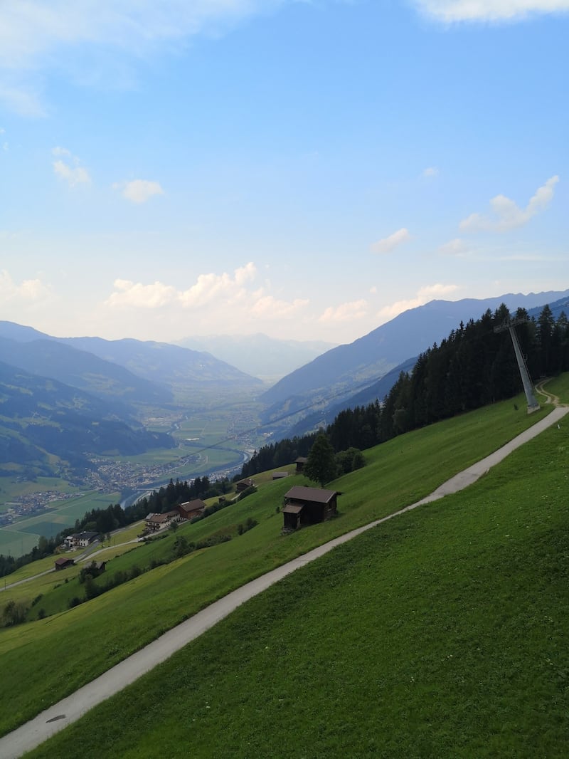 ‘Went to the Zillertal Valley in Austria last summer with our two kids who were 7 and 3 at the time.’ Photograph: Conor Plunkett