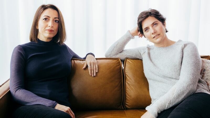 Laura Ricciardi, left, and Moira Demos, the creators of “Making a Murderer”  Photograph: The New York Times