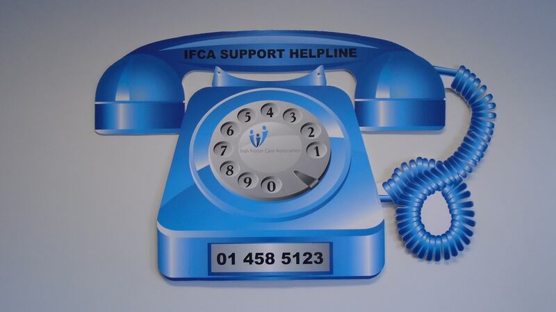 The Irish Foster Care Association’s helpline.