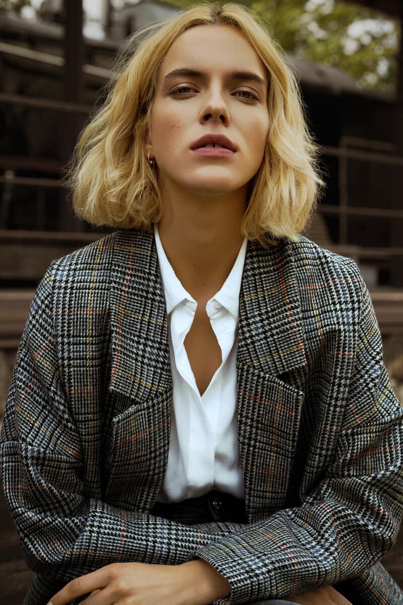 The Landskein tweed coat